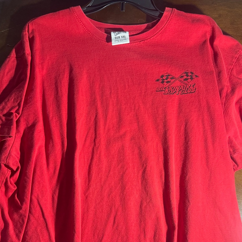 Billionaire Boys Club Red Short Sleeve Tee